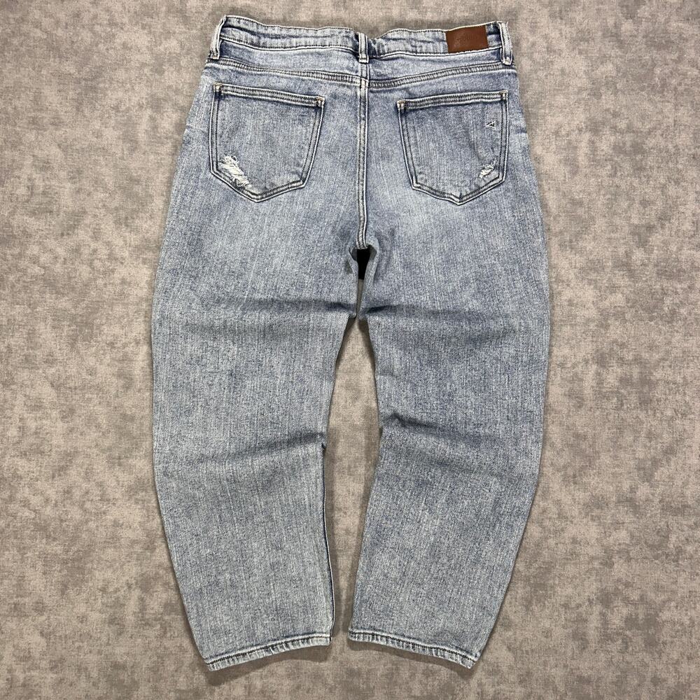 Hidden Jeans HD1168BF-VT High Rise Straight Leg Distressed Denim Jeans Womens 29 - Picture 2 of 9